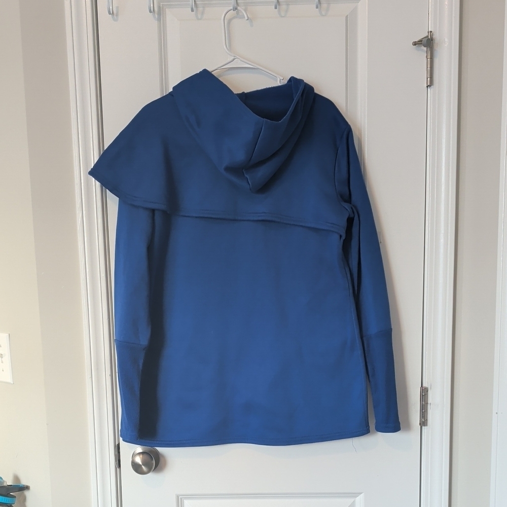 Youboya Blue Hoodie with Paw Print Design Size Large - Picture 2 of 6
